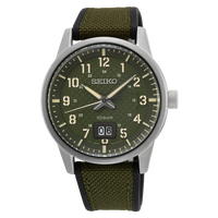 Thumbnail for Seiko Essentials Men's Green Watch SUR323