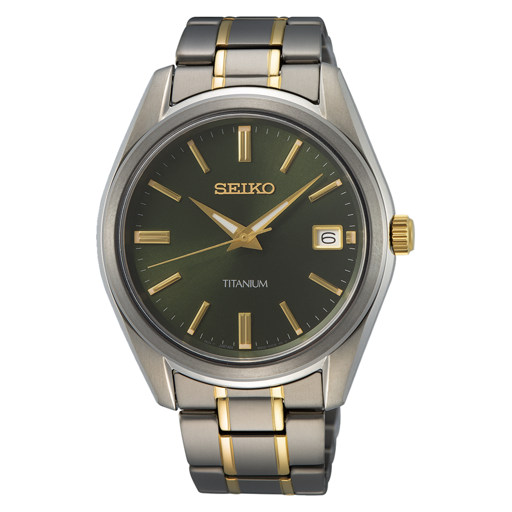 Seiko Essentials Green Men's Watch SUR377