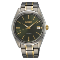 Thumbnail for Seiko Essentials Green Men's Watch SUR377