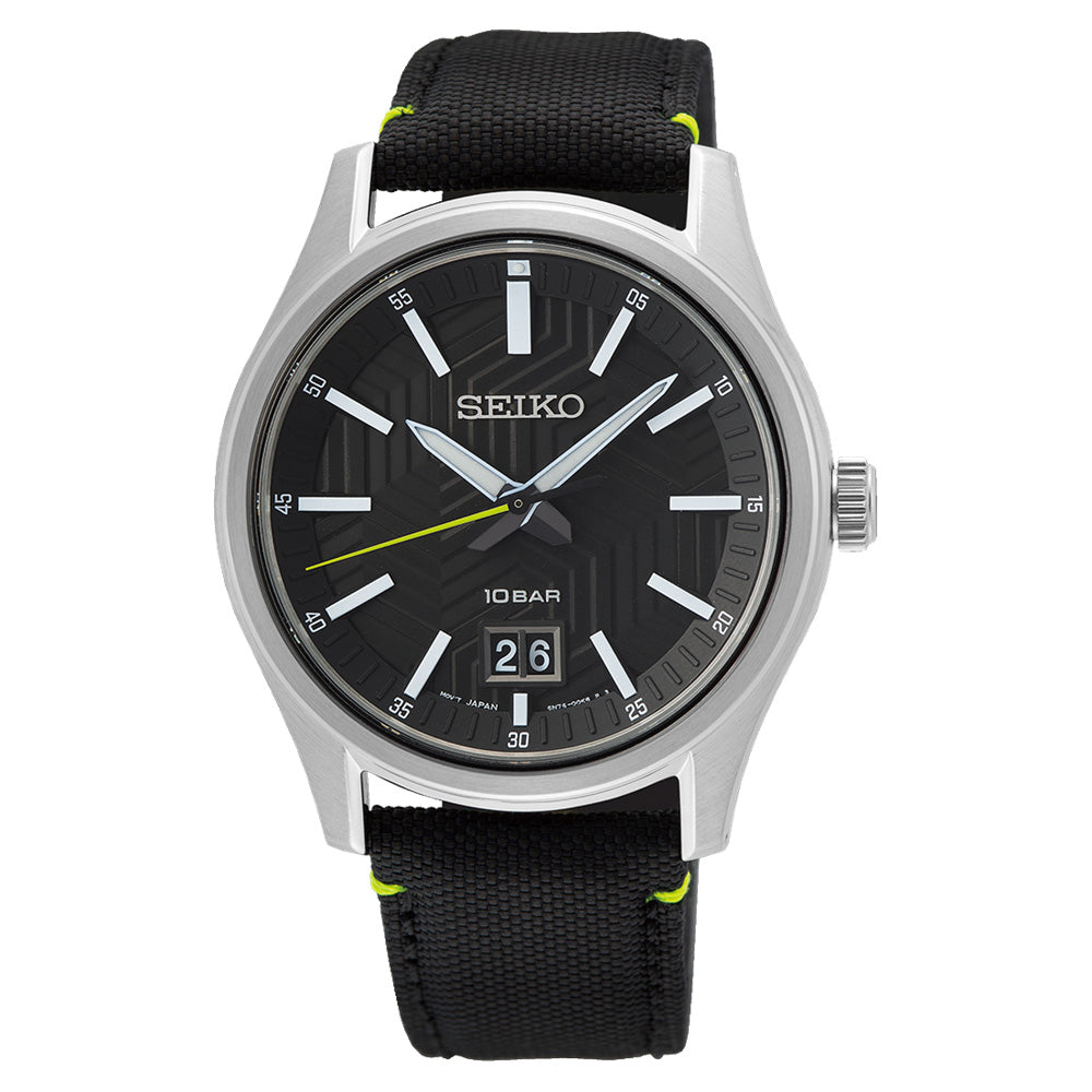 Seiko Conceptual Black Men's Watch SUR517P