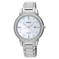 Thumbnail for Seiko Solar Diamond Accent Ladies Watch