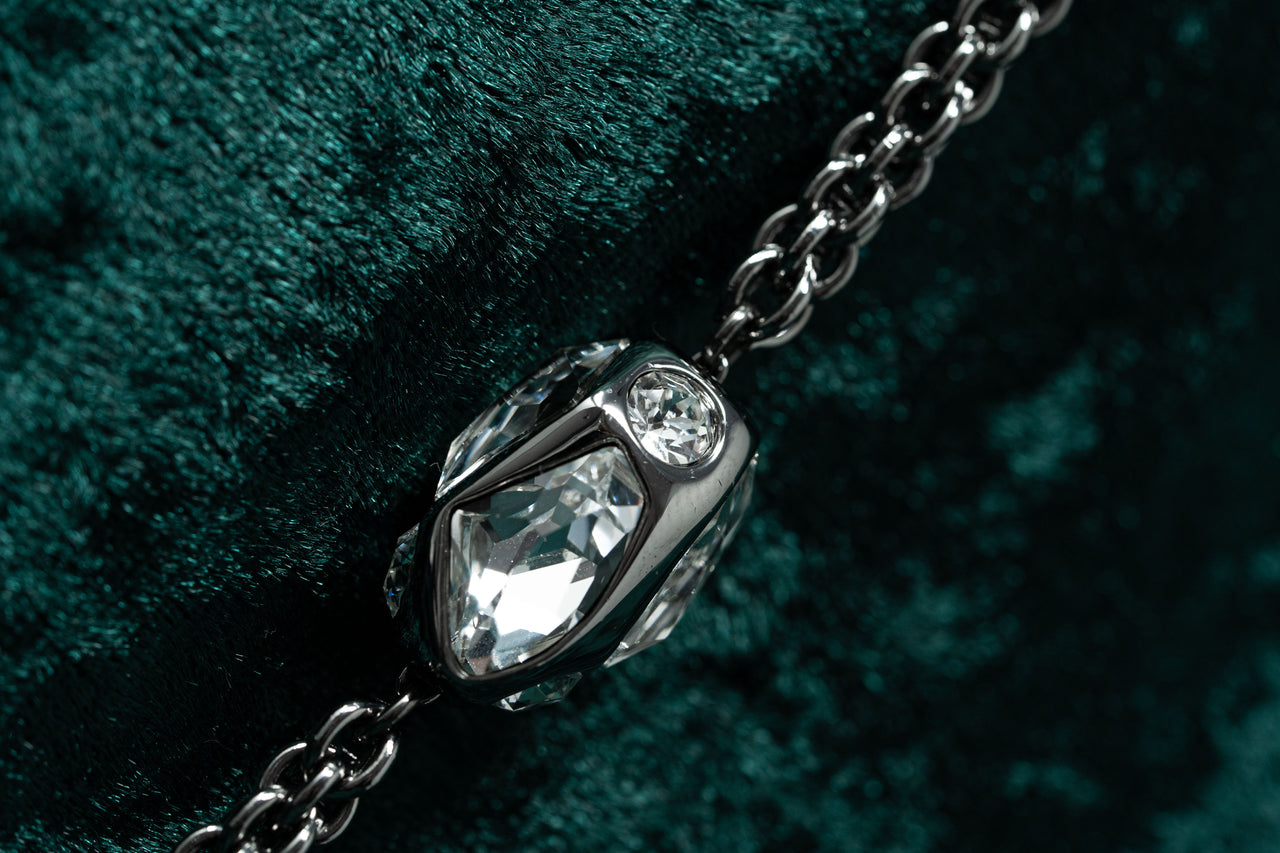 Swarovski Atelier Kalix Collection Ladies Necklace Ruthenium Plated