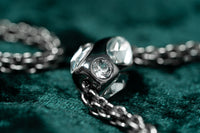 Thumbnail for Swarovski Atelier Kalix Collection Ladies Necklace Ruthenium Plated