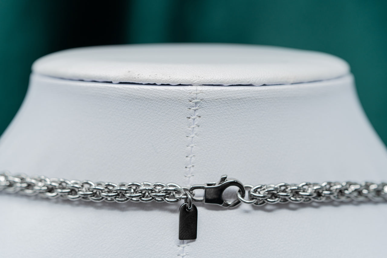 Swarovski Atelier Kalix Collection Ladies Necklace Ruthenium Plated