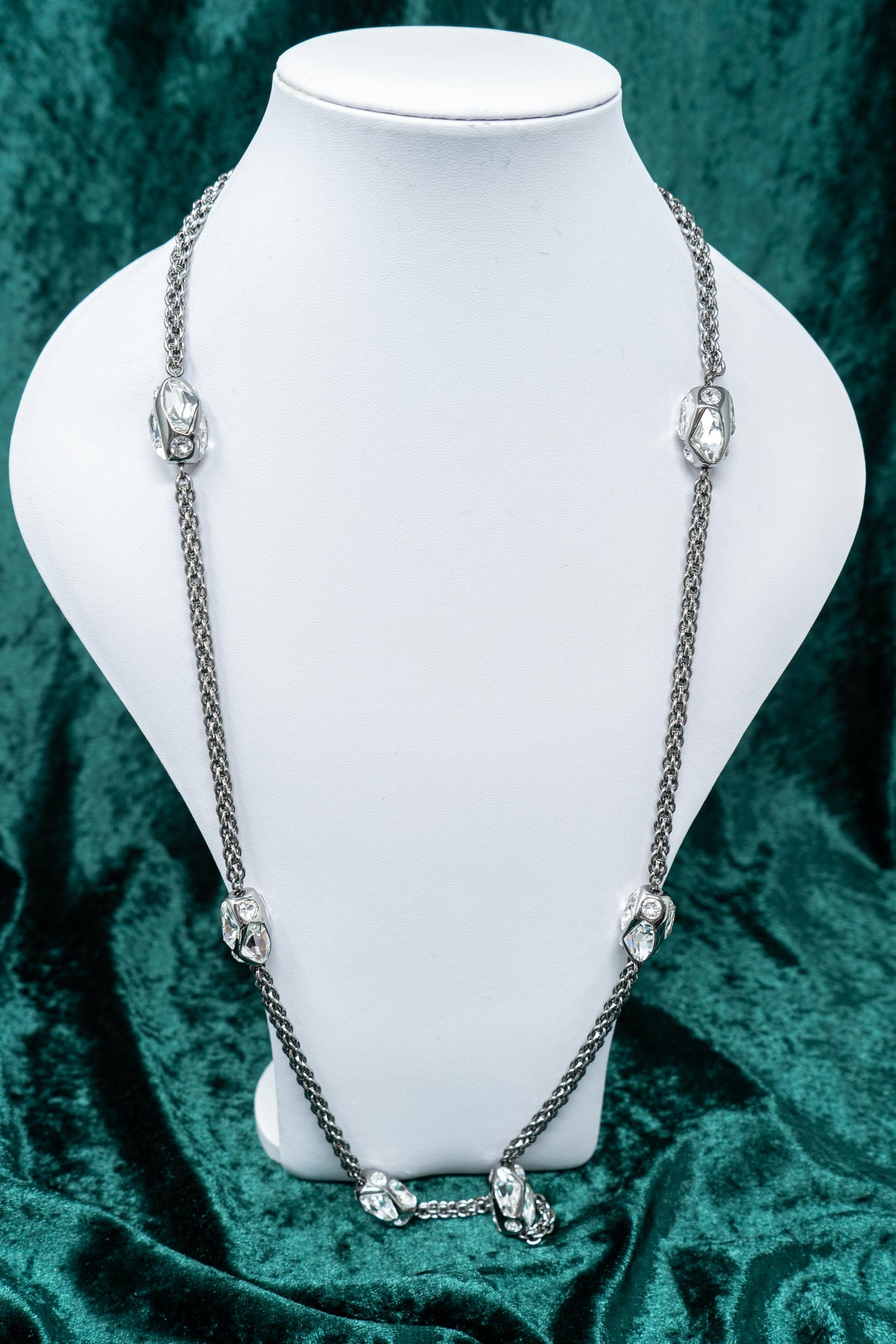 Swarovski Atelier Kalix Collection Ladies Necklace Ruthenium Plated