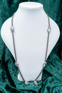 Thumbnail for Swarovski Atelier Kalix Collection Ladies Necklace Ruthenium Plated
