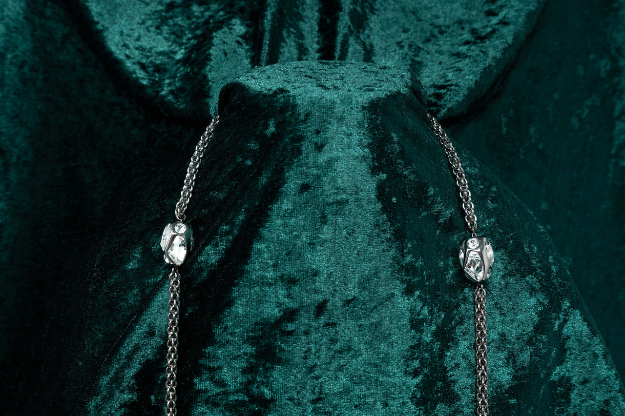 Swarovski Atelier Kalix Collection Ladies Necklace Ruthenium Plated