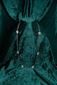 Thumbnail for Swarovski Atelier Kalix Collection Ladies Necklace Ruthenium Plated