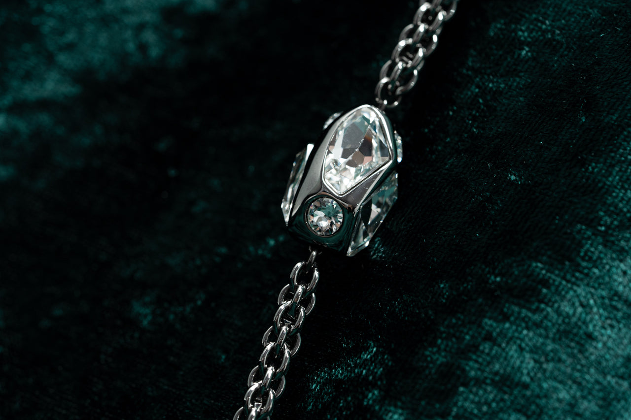 Swarovski Atelier Kalix Collection Ladies Necklace Ruthenium Plated