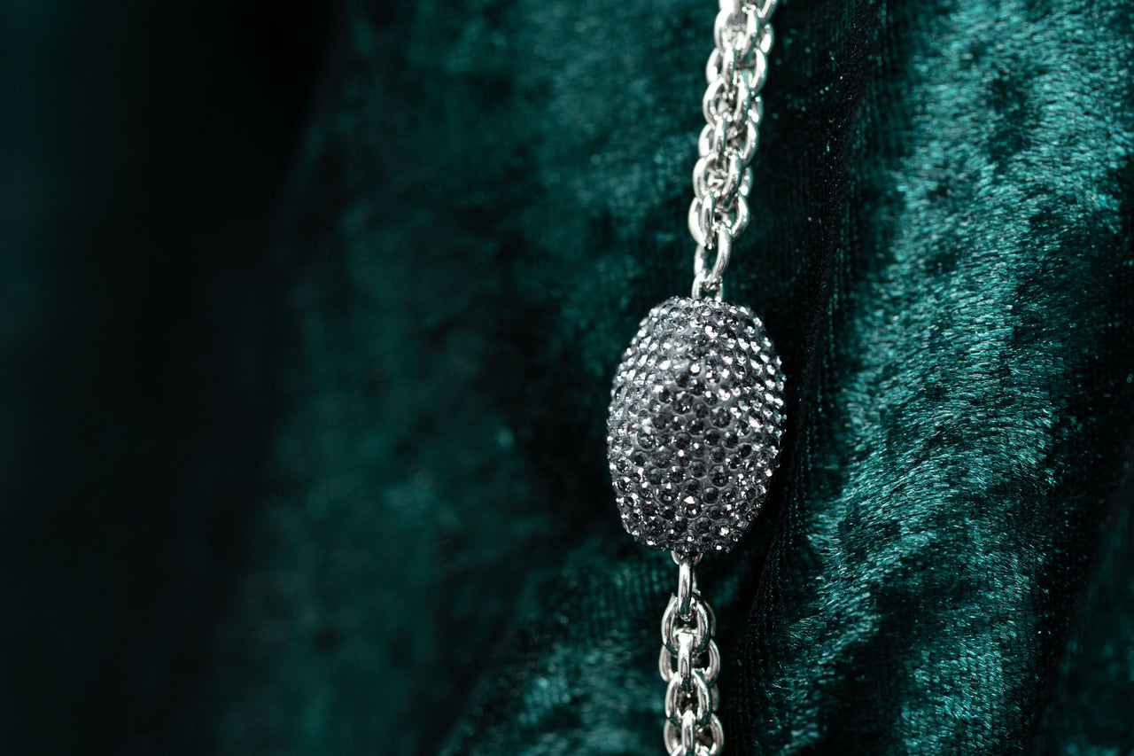 Swarovski Atelier Kalix Collection Ladies Necklace Ruthenium Plated
