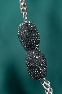 Thumbnail for Swarovski Atelier Kalix Collection Ladies Necklace Ruthenium Plated