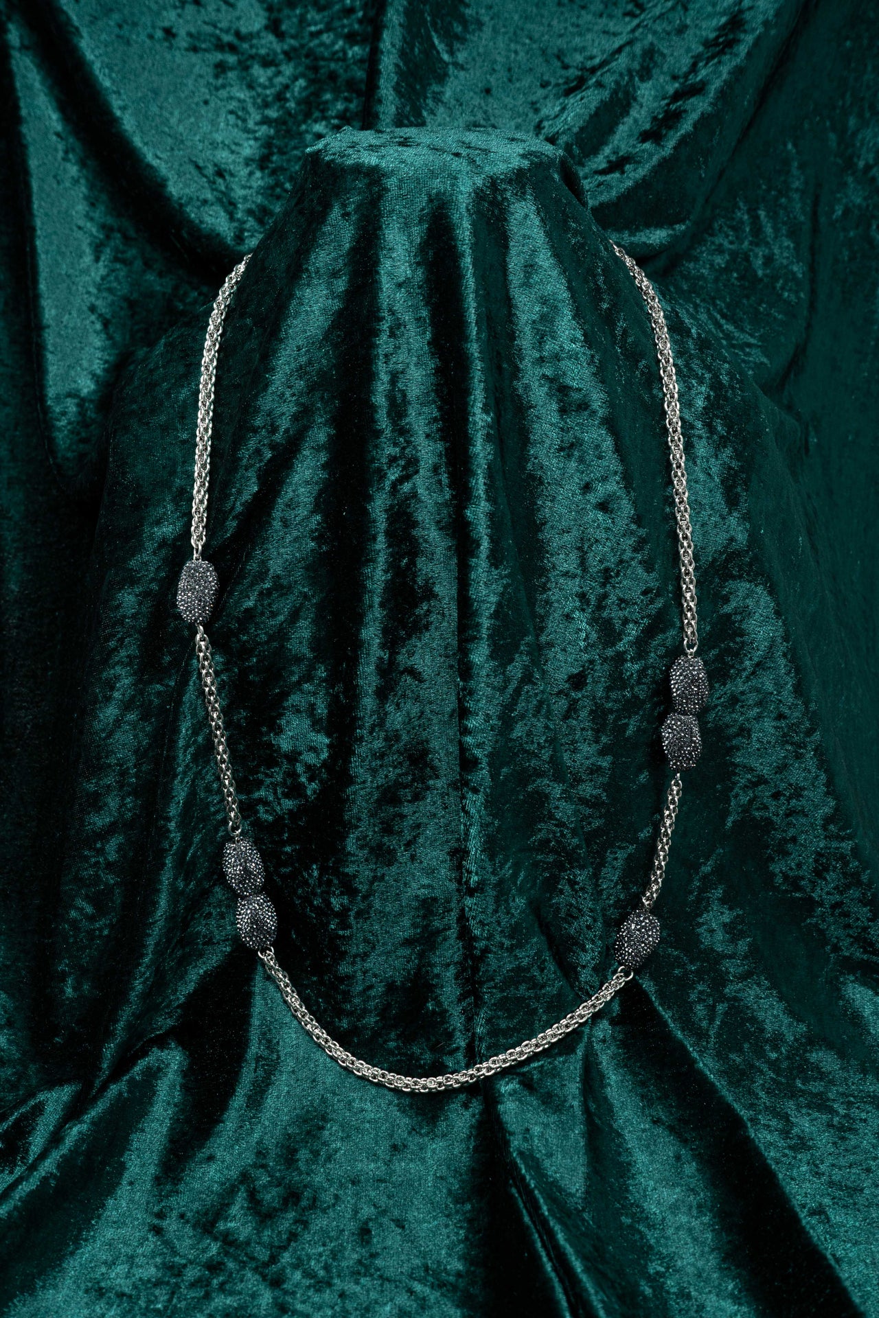 Swarovski Atelier Kalix Collection Ladies Necklace Ruthenium Plated