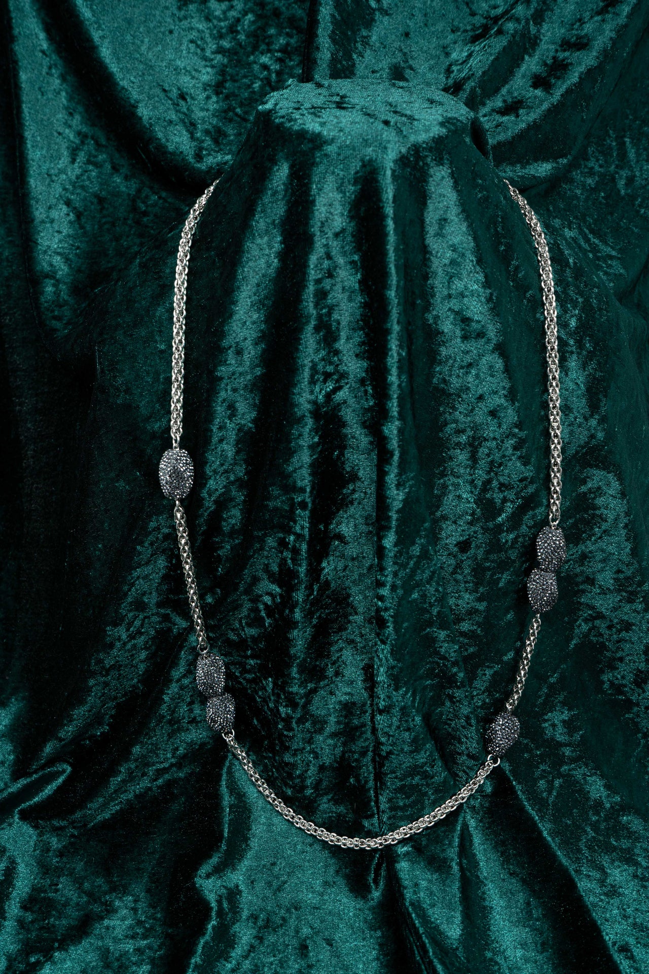 Swarovski Atelier Kalix Collection Ladies Necklace Ruthenium Plated