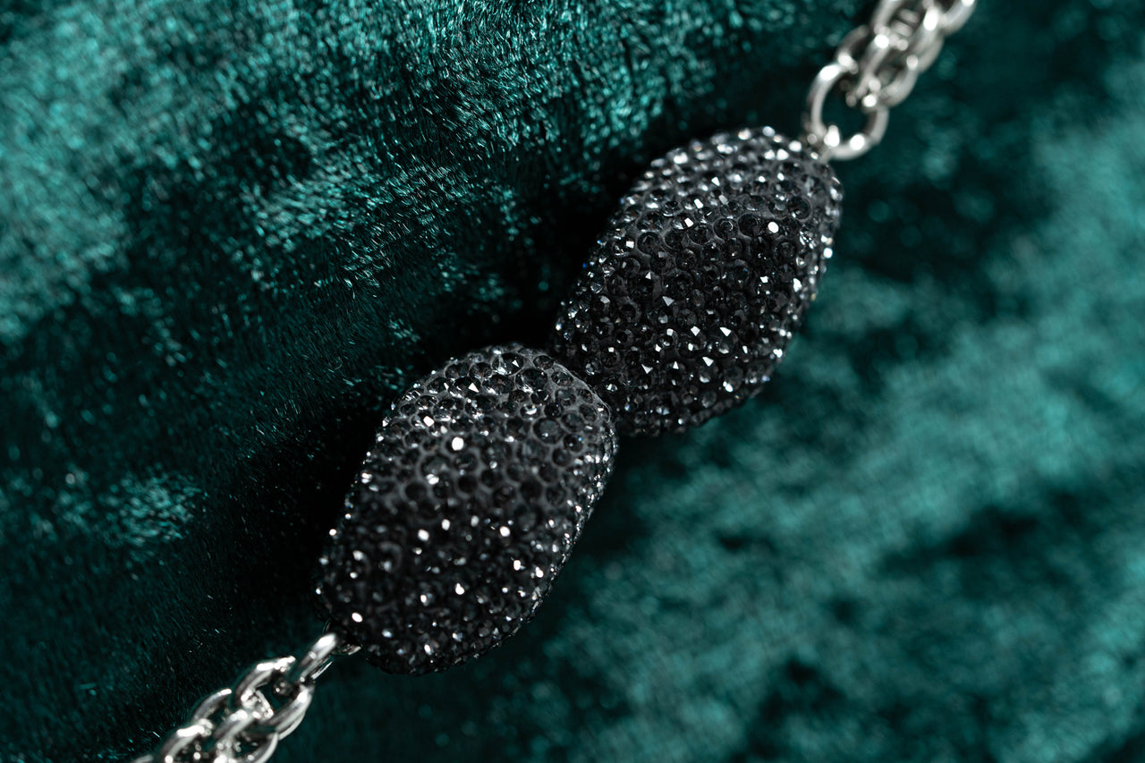 Swarovski Atelier Kalix Collection Ladies Necklace Ruthenium Plated