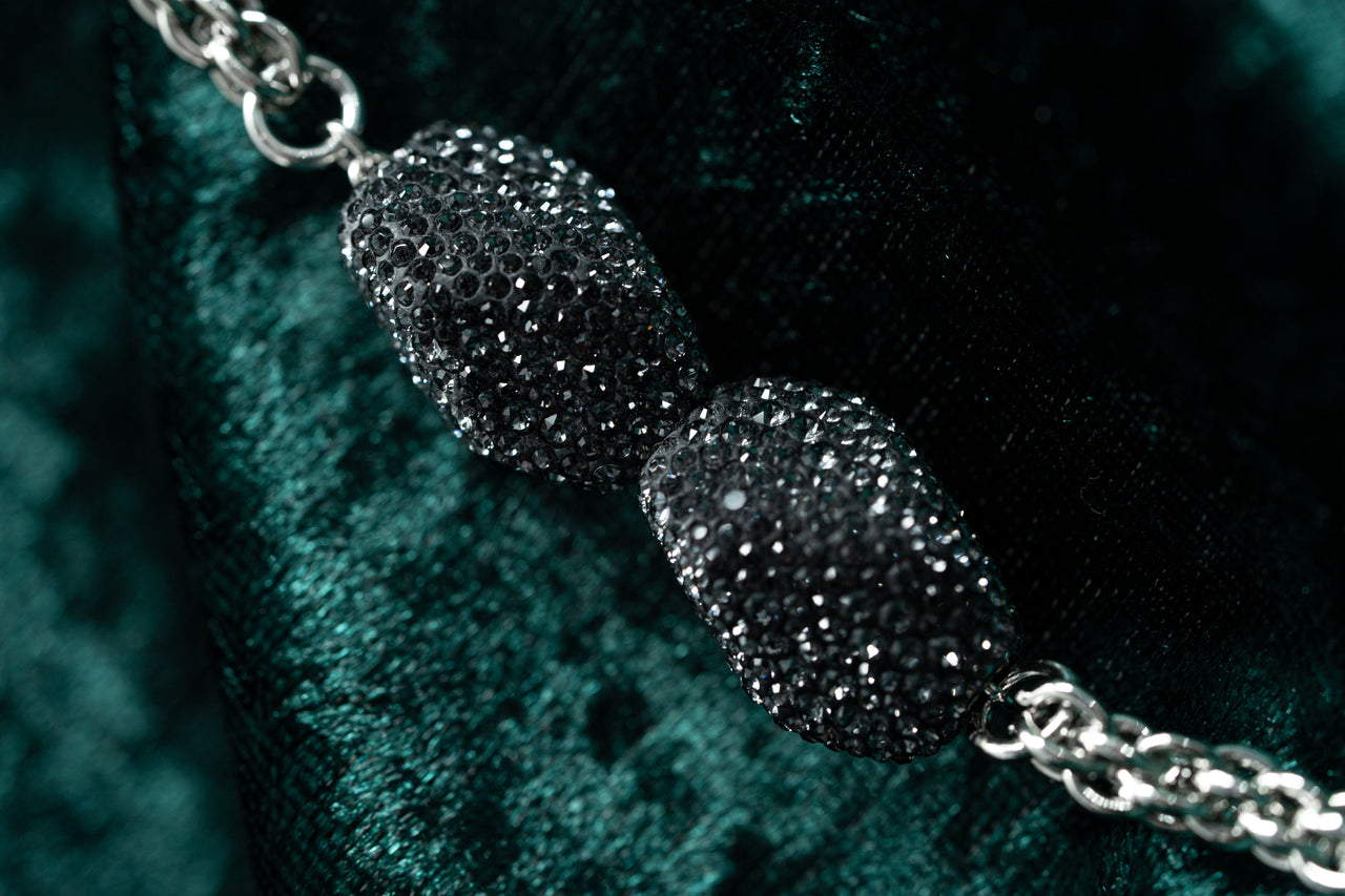Swarovski Atelier Kalix Collection Ladies Necklace Ruthenium Plated