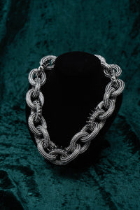 Thumbnail for Swarovski Atelier Kalix Collection Ladies Necklace Ruthenium Plated