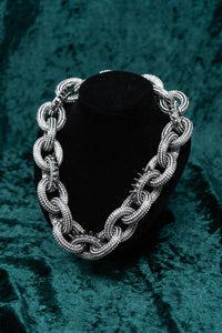 Thumbnail for Swarovski Atelier Kalix Collection Ladies Necklace Ruthenium Plated