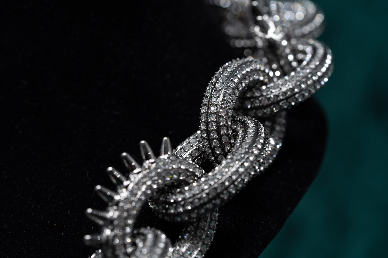 Swarovski Atelier Kalix Collection Ladies Necklace Ruthenium Plated