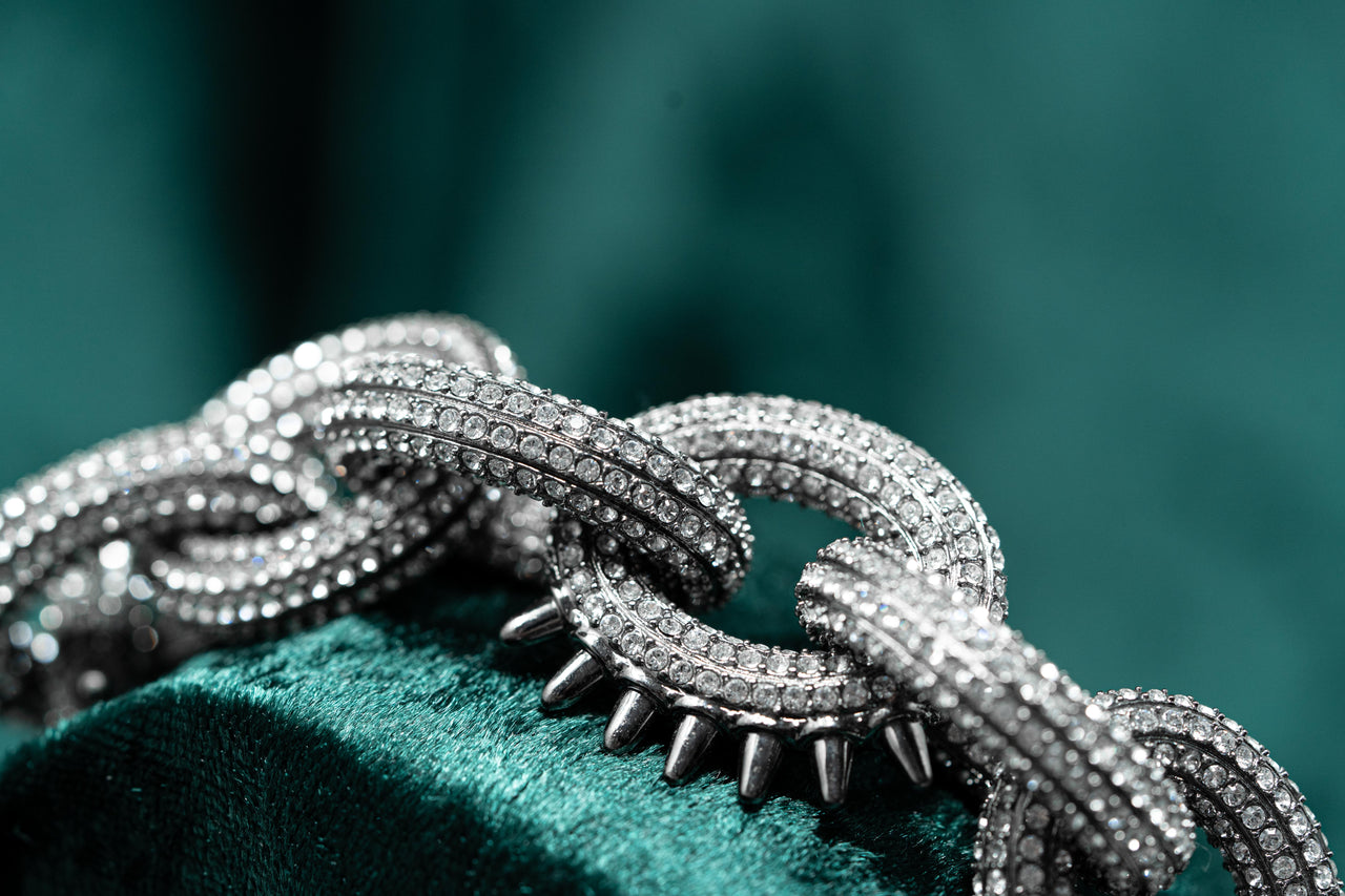 Swarovski Atelier Kalix Collection Ladies Bracelet Ruthenium Plated