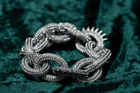 Thumbnail for Swarovski Atelier Kalix Collection Ladies Bracelet Ruthenium Plated