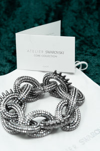 Thumbnail for Swarovski Atelier Kalix Collection Ladies Bracelet Ruthenium Plated