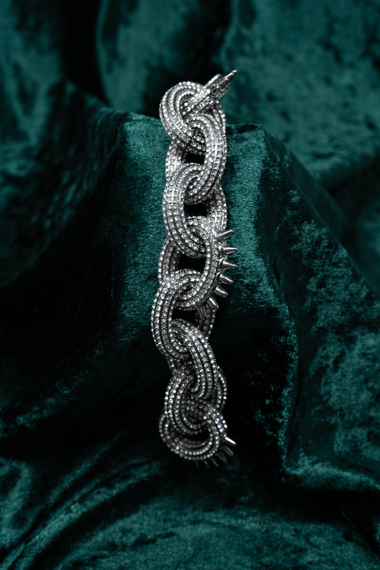 Swarovski Atelier Kalix Collection Ladies Bracelet Ruthenium Plated