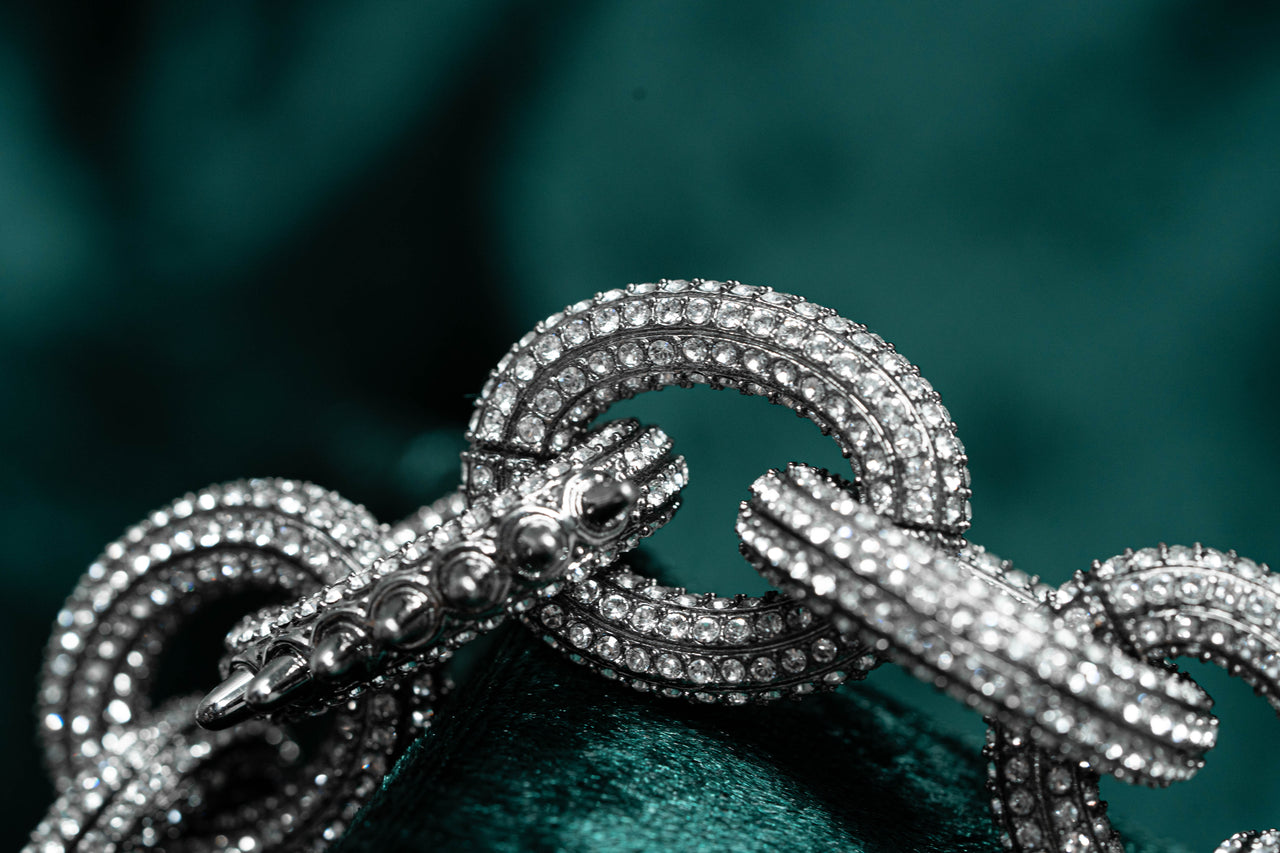 Swarovski Atelier Kalix Collection Ladies Bracelet Ruthenium Plated
