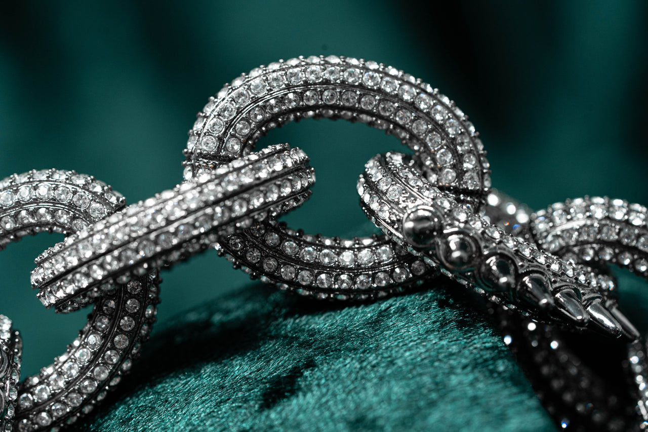 Swarovski Atelier Kalix Collection Ladies Bracelet Ruthenium Plated