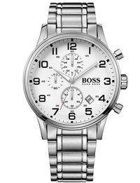 Thumbnail for BOSS Men's Watch Silver Stainless Steel HB1512445