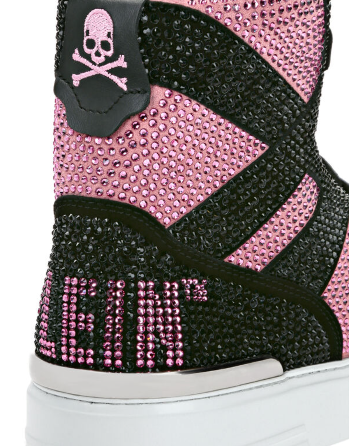 Philipp Plein Money Beast Hi-Top Pink Paradise Shoes Size 39