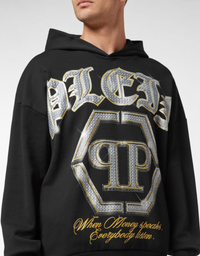 Thumbnail for Philipp Plein Hoodie Sweatshirt With Crystals Size XL