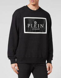 Thumbnail for Philipp Plein Black Sweatshirt LS TM Size M