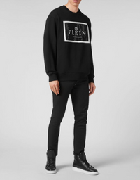 Thumbnail for Philipp Plein Black Sweatshirt LS TM Size M