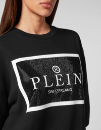 Thumbnail for Philipp Plein Black Sweatshirt LS TM Size M