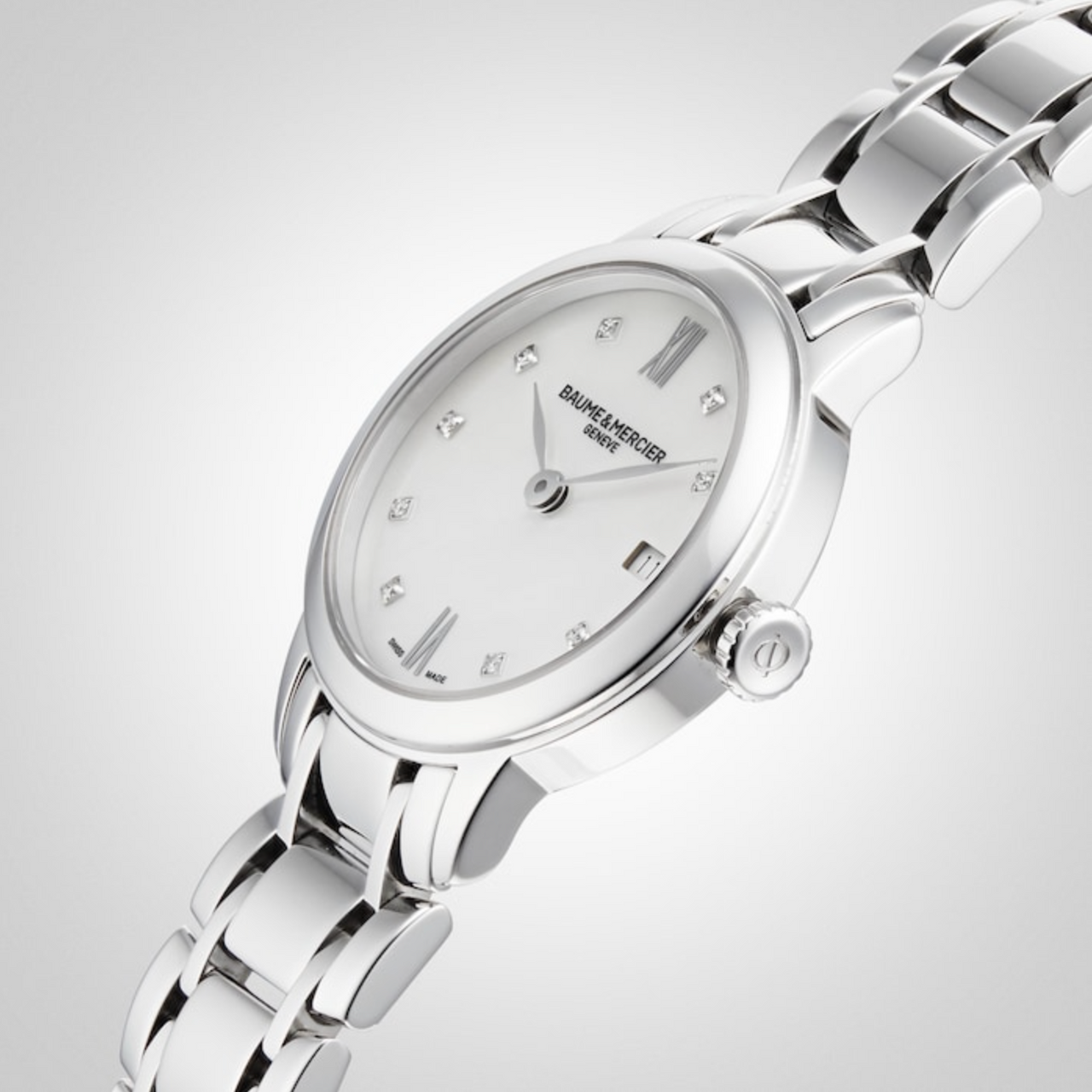 Baume & Mercier Ladies Mother Of Pearl Classima Watch 10490