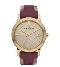 Thumbnail for Burberry Ladies Watch The City Check Gold