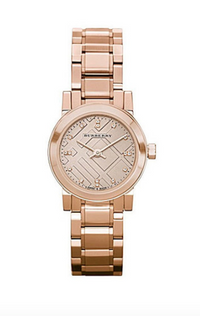 Thumbnail for Burberry Ladies Watch The City Diamonds 26mm Rose Gold BU9215