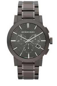 Thumbnail for Burberry Men's Watch Chronograph The City 42mm Black PVD