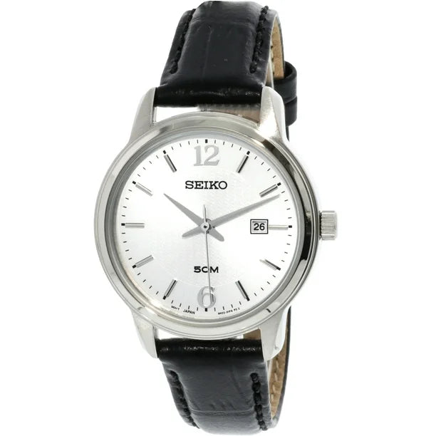 Seiko Neo Classic Quartz Ladies White/Silver Watch SUR659