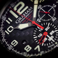 Thumbnail for Graham Chronofighter Superlight Red Black Watch 2CCBK.B11A