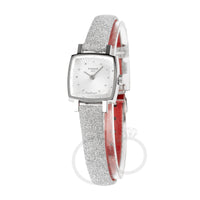 Thumbnail for Tissot Lovely Square Festive Ladies Silver Watch T0581091703602