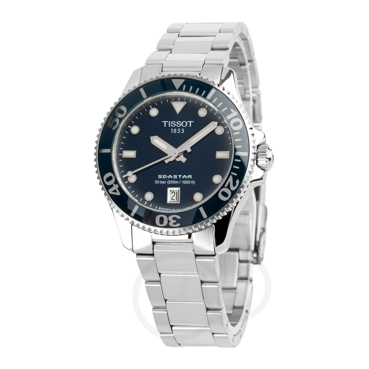 Tissot Seastar 1000 36mm Unisex Blue Watch