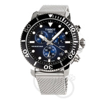 Thumbnail for Tissot Seastar 1000 Chronograph Men's Graded Blue Watch T1204171104102