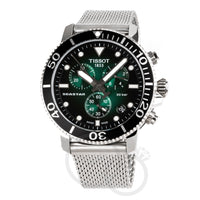 Thumbnail for Tissot Chronograph Watch SEASTAR 1000 Green Mesh T1204171109100