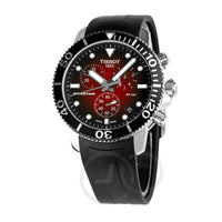 Thumbnail for Tissot Chronograph Watch SEASTAR 1000 Red Rubber T1204171742100