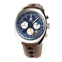 Thumbnail for Tissot Men's Watch T-Heritage 1973 Chronograph 43mm Blue Brown T1244271604100