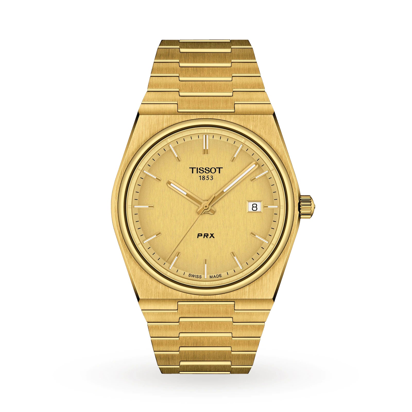 Tissot Prx Men's Gold Watch T1374103302100