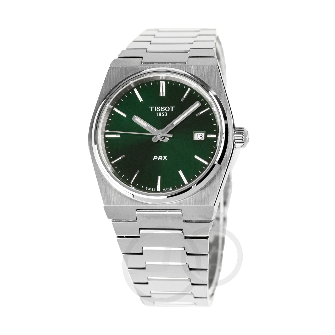 Tissot Prx 35Mm Unisex Green Watch T1372101108100