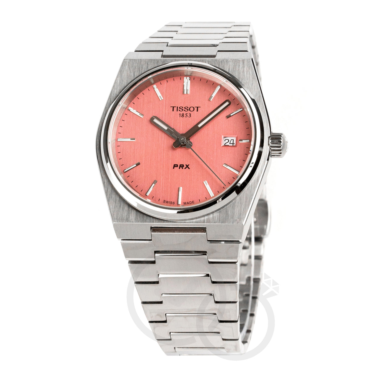 Tissot PRX 35mm Ladies Pink Watch T1372101133100