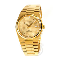 Thumbnail for Tissot PRX Men's Automatic Gold Watch T1374073302100